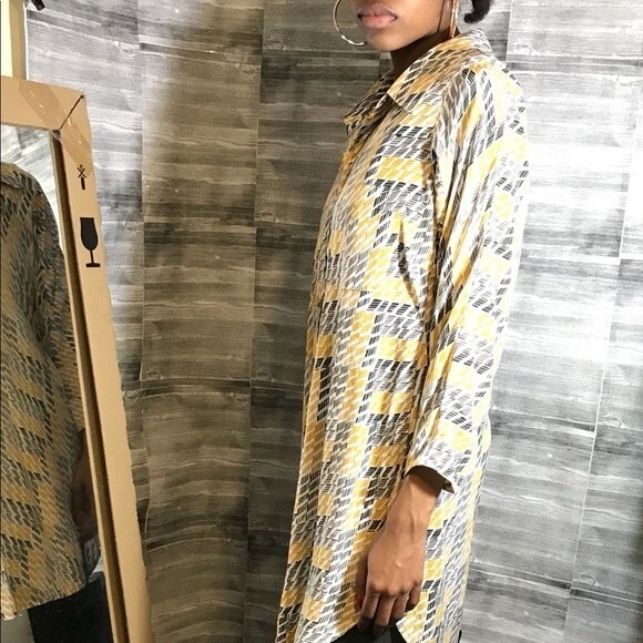 B-2#42 ALFANI SHIRT DRESS - Picture 2 of 3